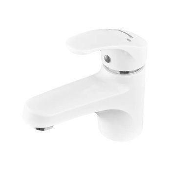 Смеситель для умывальника PLAMIX FIDEL-001 SET WHITE (с подводкой) (Цвет белый) (PM0659) PM0659 фото