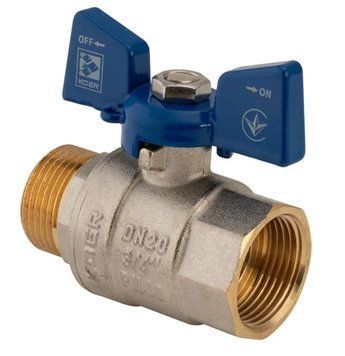 Кран шаровый Koer 3/4" ГШБ (KR.218.B) синий (KR2723) KR2723 фото