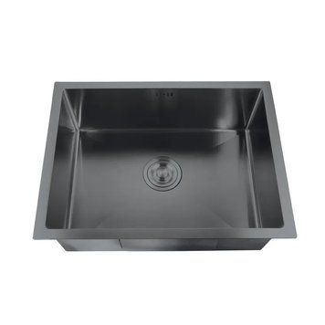Мойка Zerix ZH4843B-215 (3.0/1.0) PVD-Black (ZM5555) ZM5555 фото