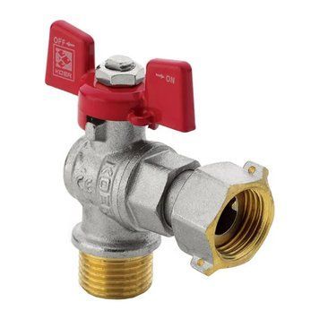 Кран с накидной гайкой 1/2" ГШБ угловой Koer KR.221 (KR0170) KR0170 фото