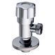 Кран для подключения сантехприборов Champion VAL-06 1/2x1/2 Chrome (нерж. сталь) (CH6196)