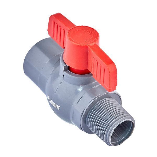 Кран шаровой Plamix PVM-3/4" FM PVC (PM0620) PM0620 фото