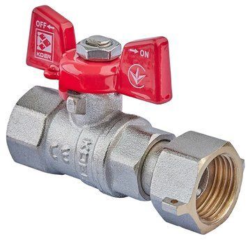 Кран с накидной гайкой Koer KR.222 - 1/2" ГГБ (KR4769) KR4769 фото
