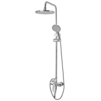 Душова колона зі змішувачем PLAMIX LUCAS-009-J CHROME (Колір хром) (PM0713) PM0713 фото