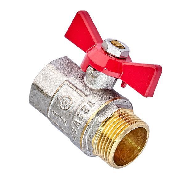 Кран шаровый Waterpro WP607-20FMW - 3/4" ГШБ (стальная бабочка) (WP3294) WP3294 фото