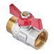 Кран шаровый Waterpro WP607-20FMW - 3/4" ГШБ (стальная бабочка) (WP3294) WP3294 фото 1