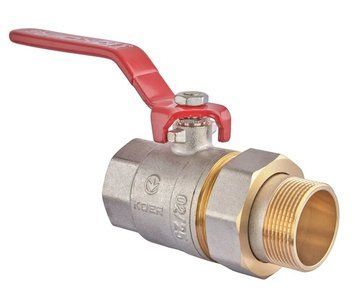 Кран з американкою 1-1/4" ручка ВАЖІЛЬ (Koer KR.229) (KR0150) KR0150 фото