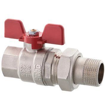 Кран із американкою прямий Roho R105-100 - 1" (RO0088) RO0088 фото