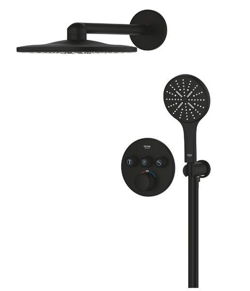 Душова система прихованого монтажу Grohe Grohtherm SmartControl з Rainshower SmartActive 310 (34863KF0) 34863KF0 фото