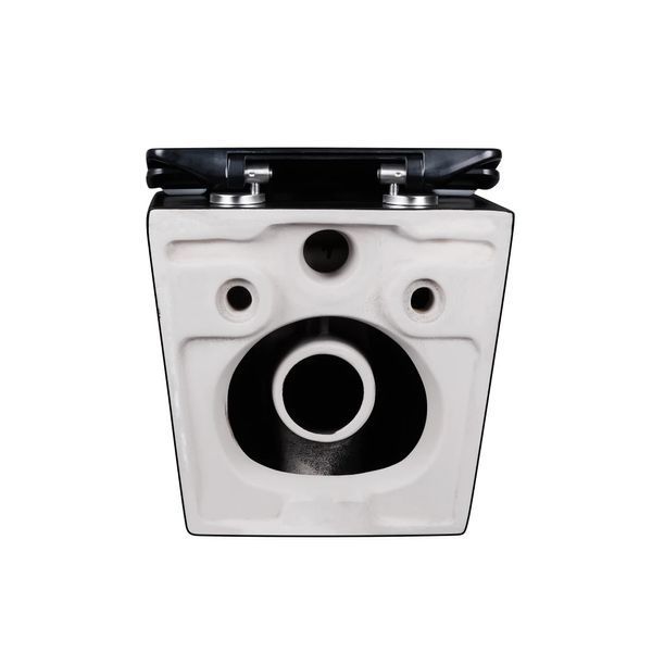 Унітаз підвісний MIXXUS PREMIUM ELLIPSE-0303-T3 BLACK 520х365х360mm система змиву TORNADO 3.0 (MP6591) MP6591 фото