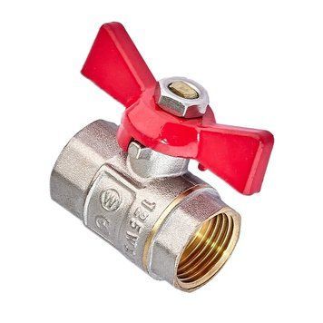 Кран шаровый Waterpro WP602-15FFW - 1/2" ГГБ (стальная бабочка) (WP3290) WP3290 фото
