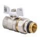 Кран з американкою 3/4" "антіпротечка"(Koer KR.227.W-Gi) білий (KR0192) KR0192 фото 1