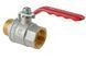 Кран шаровой ГШВ KOER EXTREME KE.215-25 - 1" FM ручка "рычаг" красная (KR5752) KR5752 фото 1