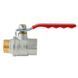 Кран шаровой ГШВ KOER EXTREME KE.215-25 - 1" FM ручка "рычаг" красная (KR5752) KR5752 фото 2