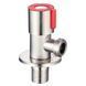 Кран для підключення сантехприладів MIXXUS VAL-02-1/2x1/2 з нерж. сталі SUS304 (Колір червоний) (MI6118) MI6118 фото 1