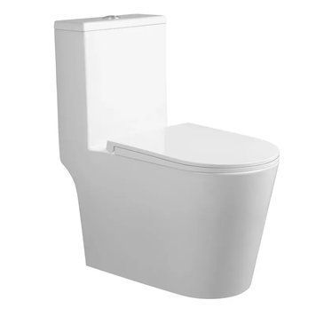 Унітаз моноблок підлоговий MIXXUS BEVEL-0406-T1 690х360х790mm система змиву TORNADO 1.0 (MI6729) MI6729 фото