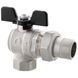 Кран с американкой Roho R106-100B - 1" угловой (RO0115) RO0115 фото 1