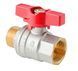 Кран шаровой ГШМ KOER EXTREME KE.218-15 - 1/2" FM ручка "бабочка" красная (KR5759) KR5759 фото 1