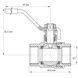 Кран шаровый Koer 1/2" ГГР (KR.214) (KR0033) KR0033 фото 5