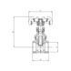 Засувка клинова Koer KR.280 - 2" (KR2910) KR2910 фото 4