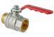Кран кульовий ГШВ KOER EXTREME KE.215-15 - 1/2" FM ручка "важіль" червона (KR5750) KR5750 фото 1