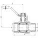 Кран кульовий Waterpro 1/2" ГГР (WP0135) WP0135 фото 3