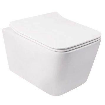 Унітаз підвісний MIXXUS QUADRO-0304-R 520х360х365mm система змиву RIMLESS (MI6707) MI6707 фото