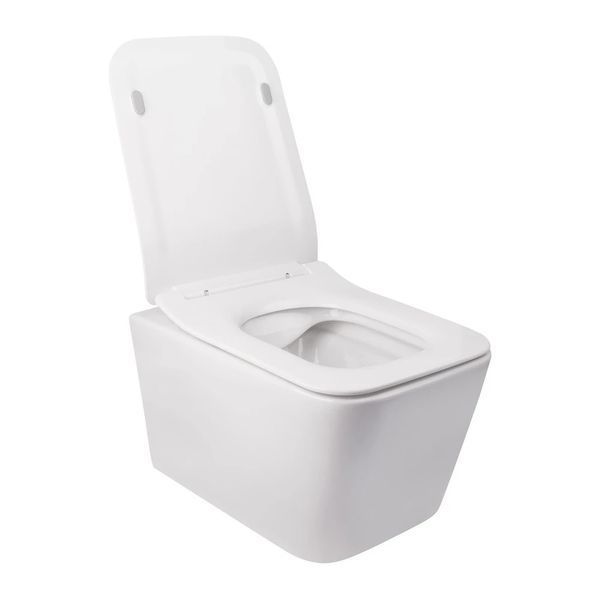 Унітаз підвісний MIXXUS QUADRO-0304-R 520х360х365mm система змиву RIMLESS (MI6707) MI6707 фото