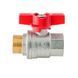 Кран шаровой ГШМ KOER EXTREME KE.218-20 - 3/4" FM ручка "бабочка" красная (KR5760) KR5760 фото 4