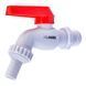 Кран пивний PVC (White+red) Plamix PVI-1/2" (PM0631) PM0631 фото 2