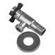 Кран для подключения сантехприборов Zerix VAL-09-1/2x1/2 из нерж.стали SUS304 (ZX5102) ZX5102 фото 3
