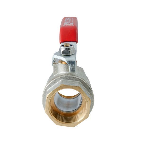 Кран шаровый ГГВ KOER EXTREME KE.214-32 - 1 1/4" FF ручка "рычаг" красная (KR5747) KR5747 фото