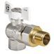 Кран з американкою кутовий Koer KR.228.W - 1" White (KR5105) KR5105 фото 1